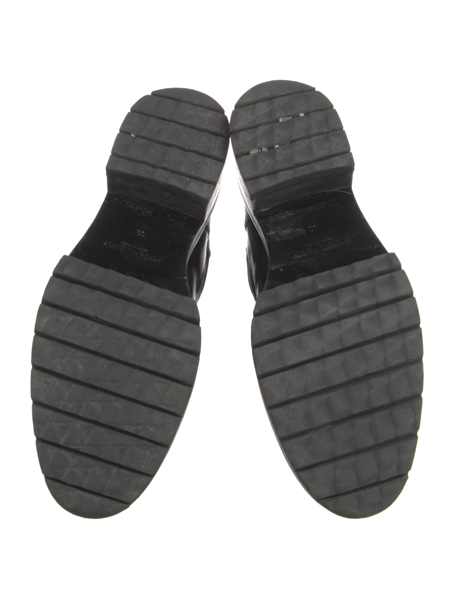 Pierre Hardy Leather Leather Trim Embellishment Combat Boots