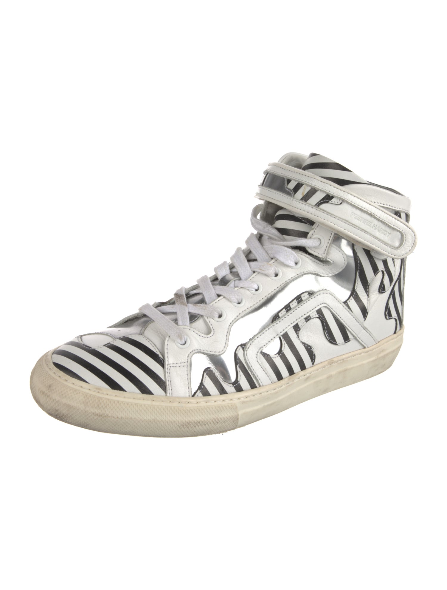 Pierre Hardy Leather Sneakers