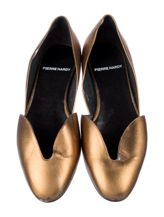 Pierre Hardy Leather D'Orsay Flats