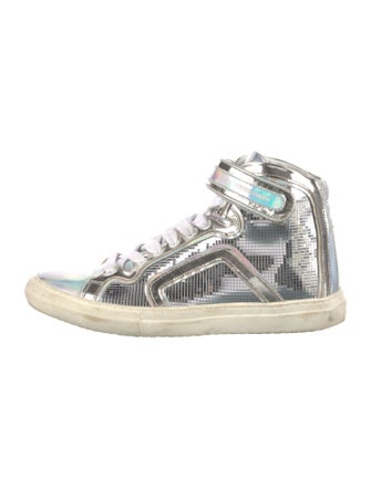 Pierre Hardy Leather Sneakers