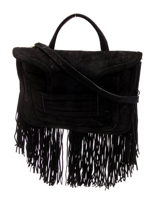 Pierre Hardy Suede Top Handle Bag