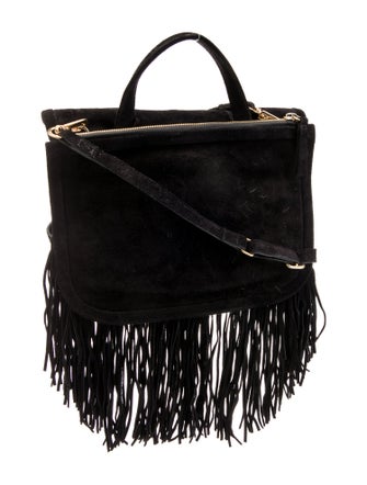 Pierre Hardy Suede Top Handle Bag