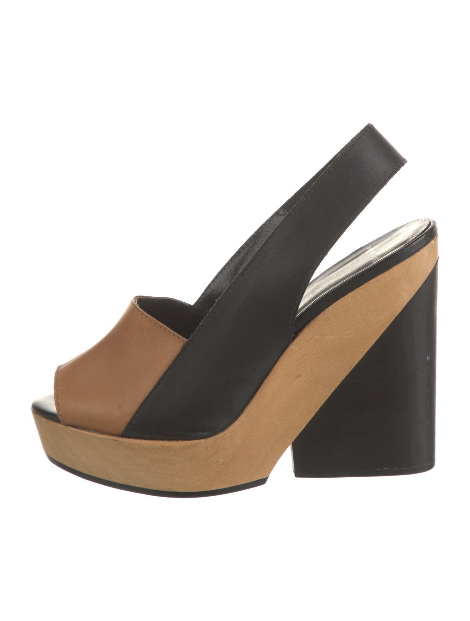 Pierre Hardy Leather Slingback Pumps