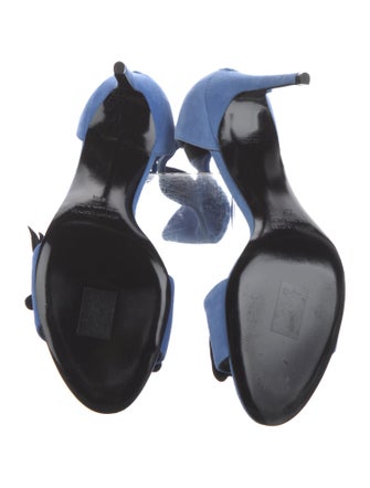 Pierre Hardy Suede Printed Sandals