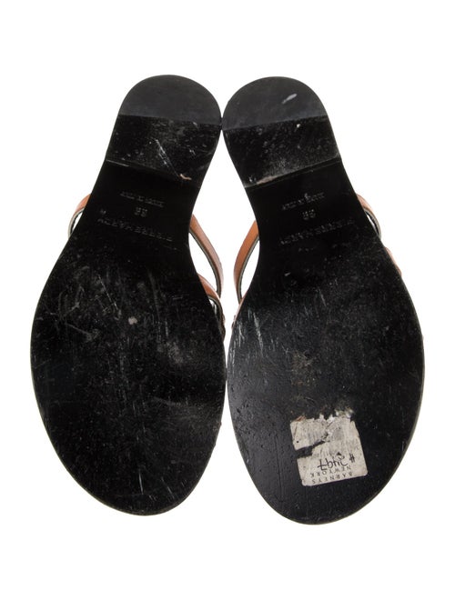 Pierre Hardy Leather Slides