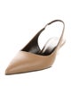 Pierre Hardy Leather Slingback Pumps