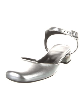 Pierre Hardy Leather Slingback Flats