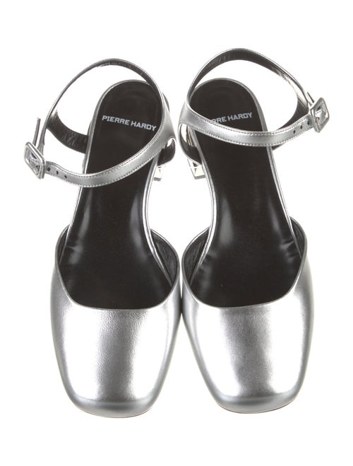 Pierre Hardy Leather Slingback Flats