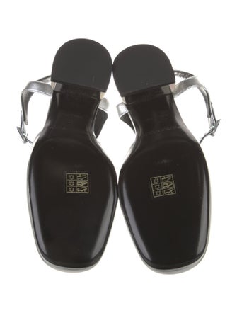 Pierre Hardy Leather Slingback Flats