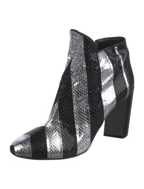 Pierre Hardy Leather Printed Chelsea Boots