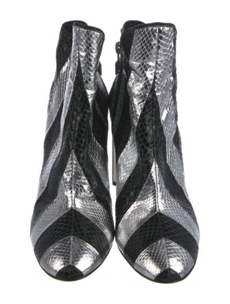 Pierre Hardy Leather Printed Chelsea Boots