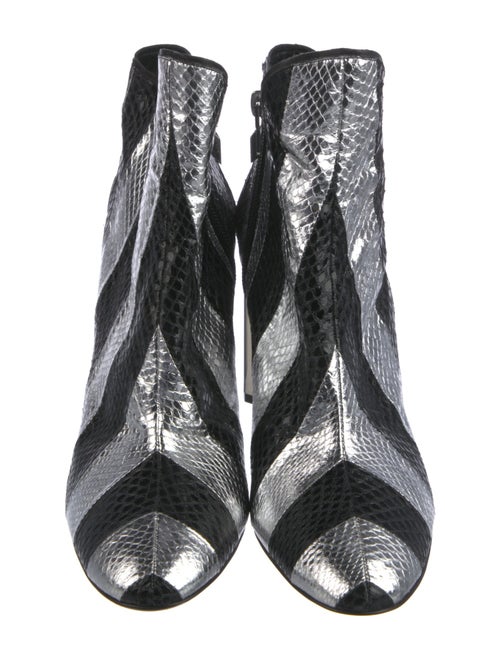 Pierre Hardy Leather Printed Chelsea Boots