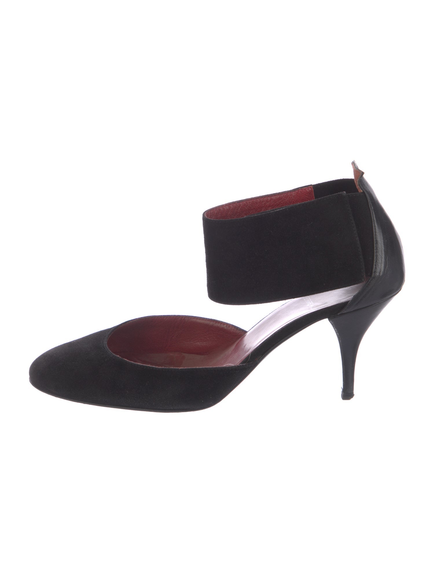 Pierre Hardy Suede D'Orsay Pumps