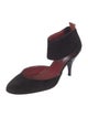 Pierre Hardy Suede D'Orsay Pumps