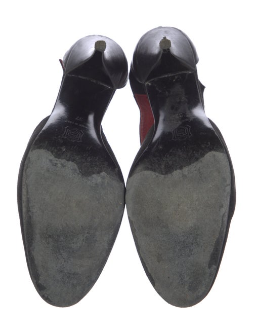 Pierre Hardy Suede D'Orsay Pumps