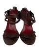 Pierre Hardy Suede Sandals