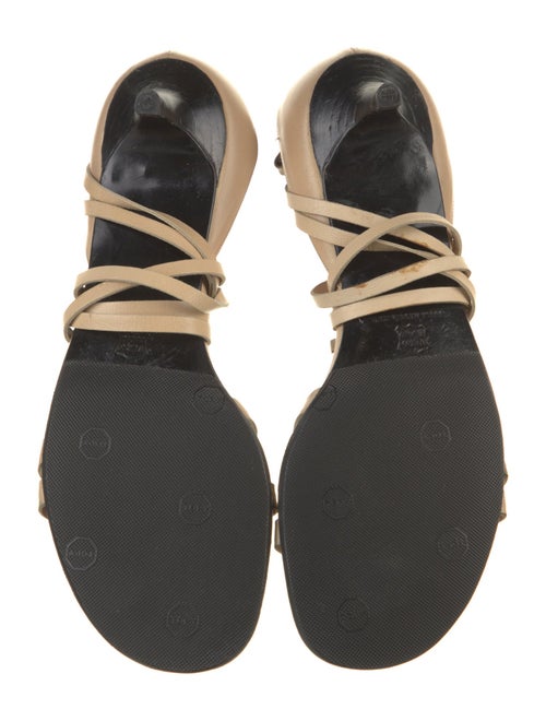 Pierre Hardy Leather Printed Sandals