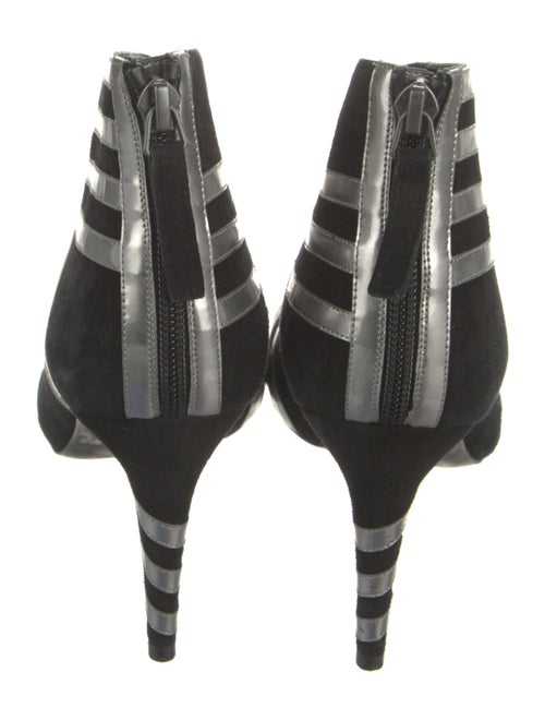 Pierre Hardy Suede Striped Boots