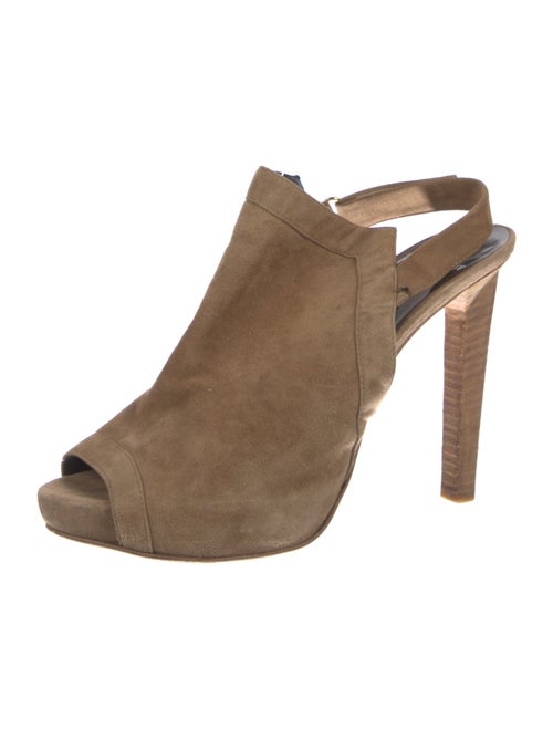 Pierre Hardy Suede Slingback Sandals