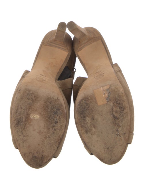 Pierre Hardy Suede Slingback Sandals