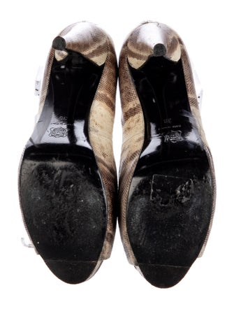 Pierre Hardy Karung Printed Pumps