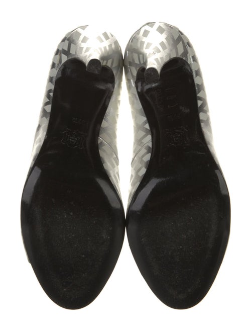 Pierre Hardy Leather Printed Slingback Sandals