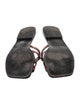 Pierre Hardy Leather Printed Slides