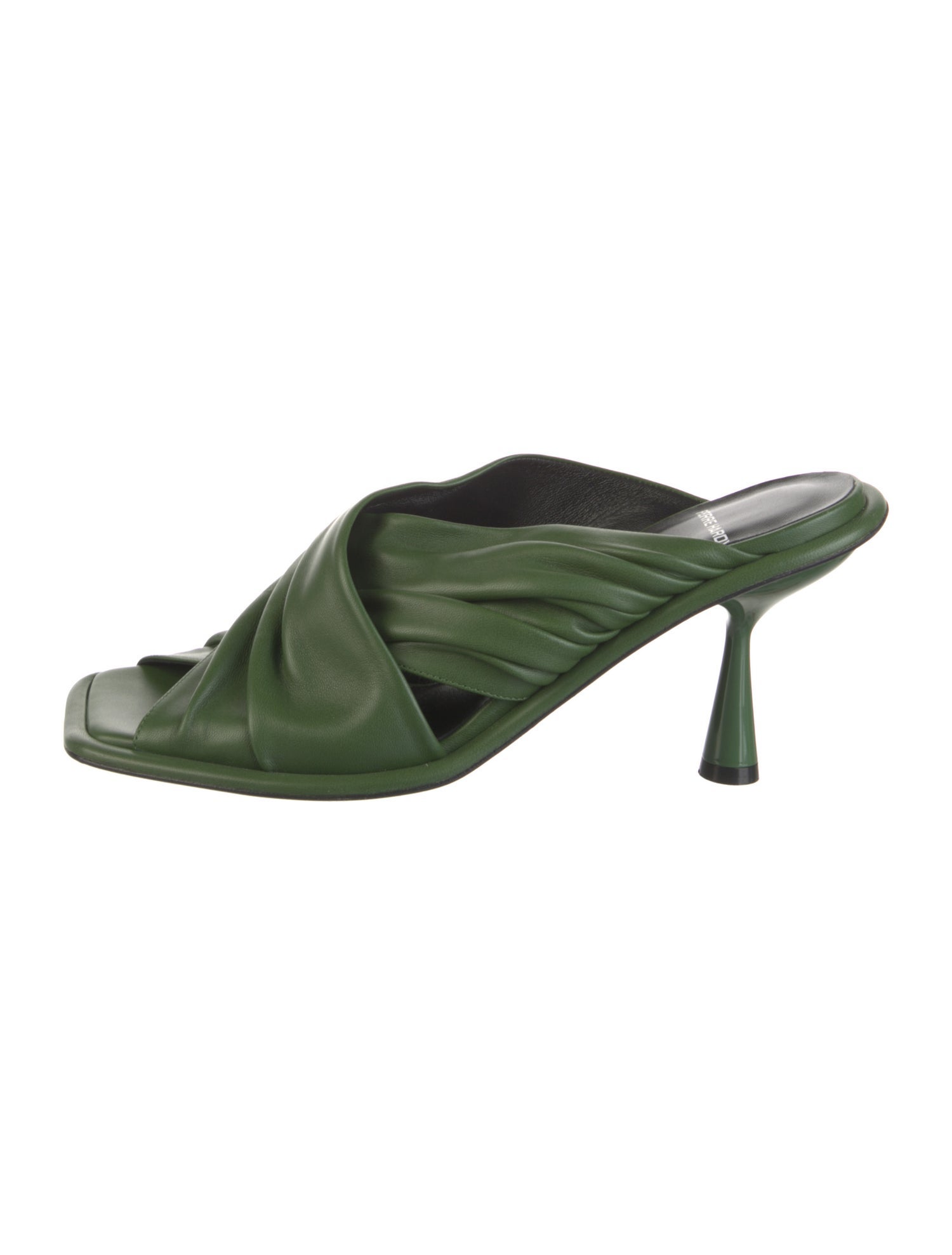 Pierre Hardy Leather Slides