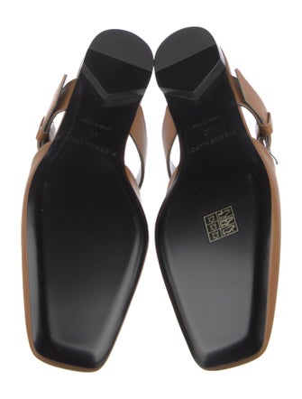 Pierre Hardy Leather Mules