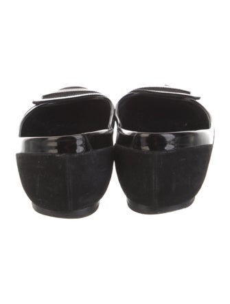 Pierre Hardy Suede Leather Trim Embellishment Flats