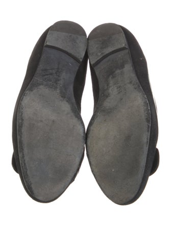 Pierre Hardy Suede Leather Trim Embellishment Flats