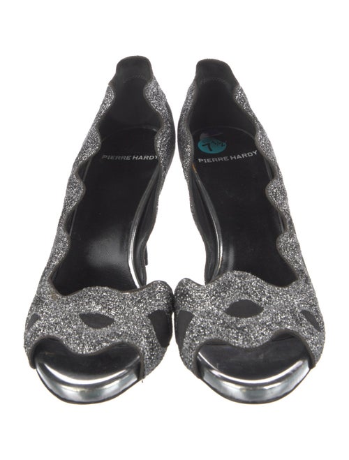 Pierre Hardy Suede D'Orsay Pumps