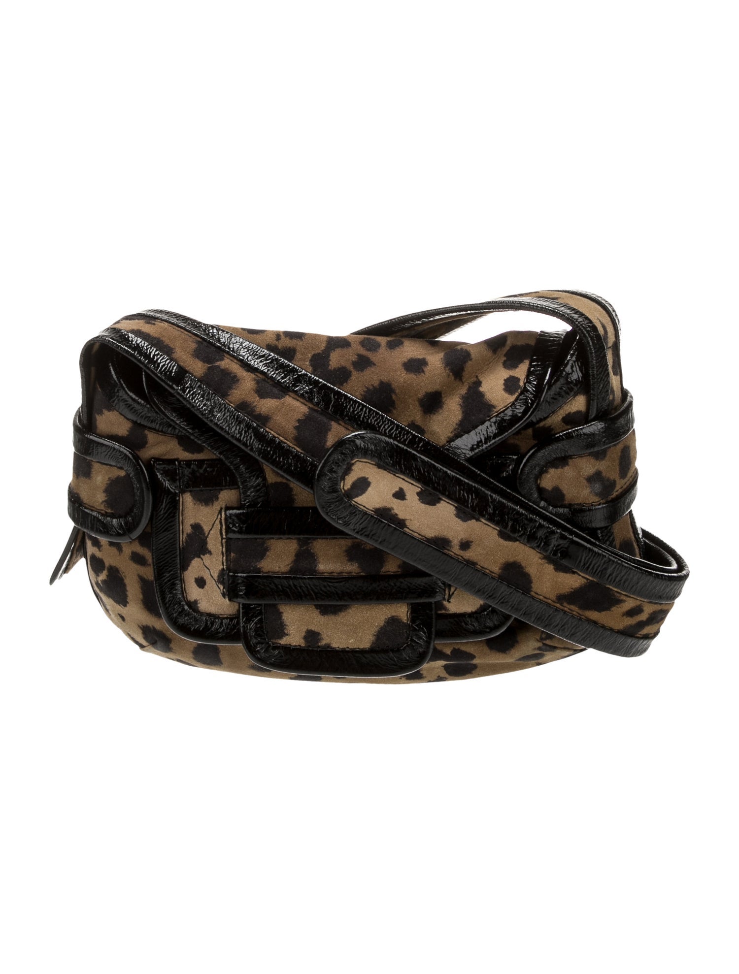 Pierre Hardy Suede Crossbody Bag