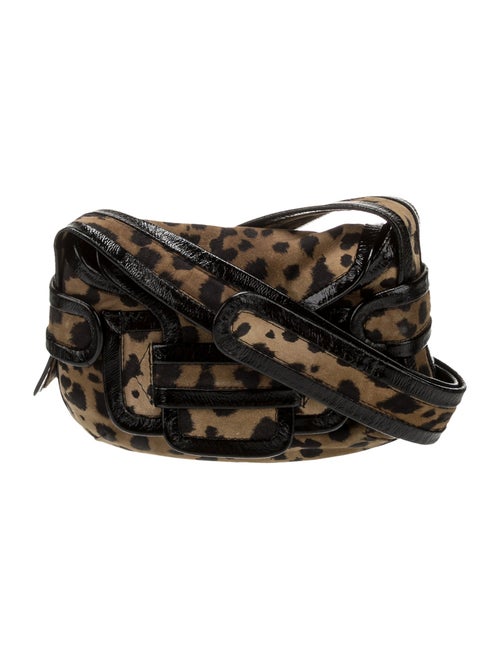 Pierre Hardy Suede Crossbody Bag