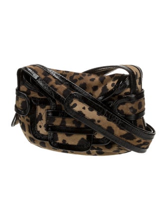 Pierre Hardy Suede Crossbody Bag