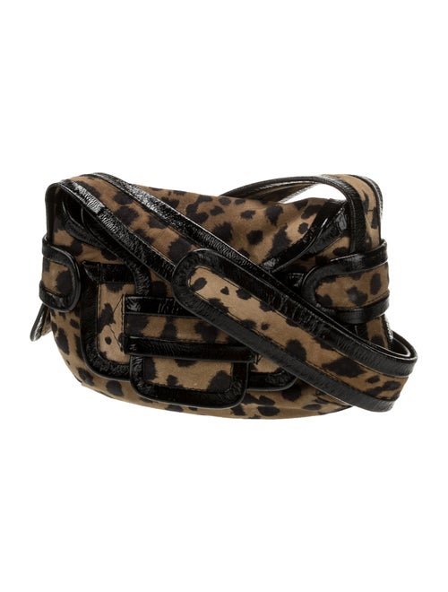 Pierre Hardy Suede Crossbody Bag