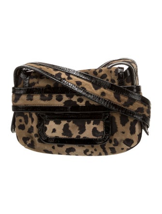 Pierre Hardy Suede Crossbody Bag