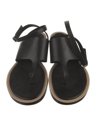 Pierre Hardy Leather Slingback Sandals