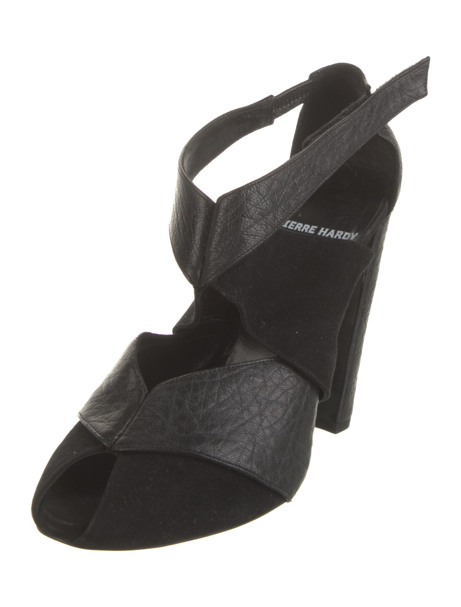 Pierre Hardy Leather Mules