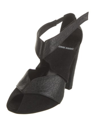 Pierre Hardy Leather Mules