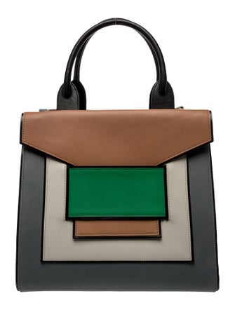 Pierre Hardy Leather Top Handle Bag