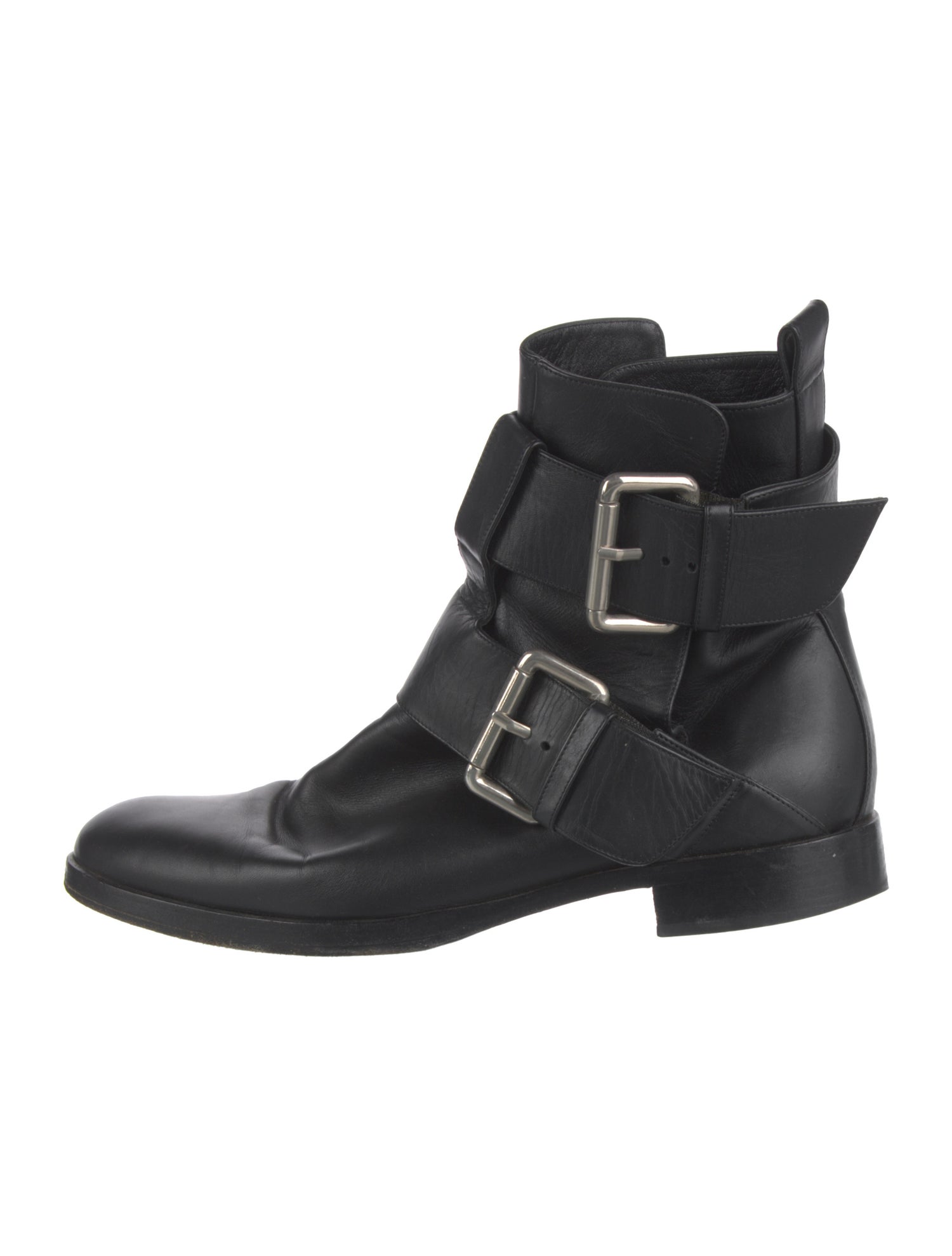 Pierre Hardy Leather Moto Boots