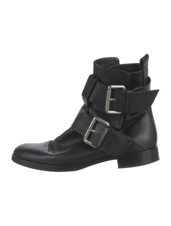 Pierre Hardy Leather Moto Boots