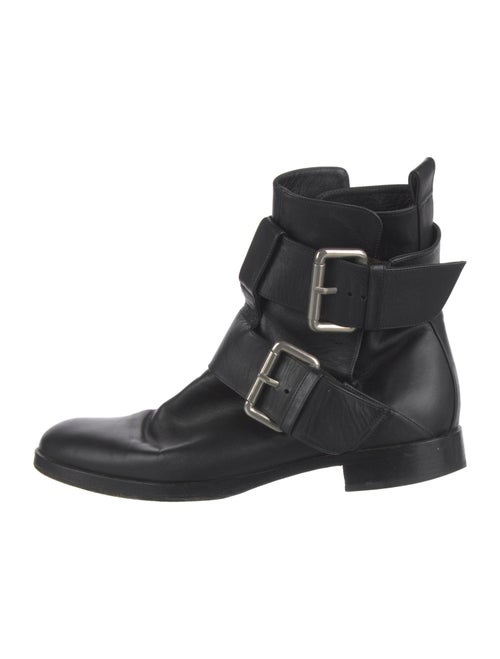 Pierre Hardy Leather Moto Boots