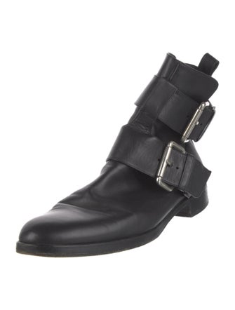 Pierre Hardy Leather Moto Boots