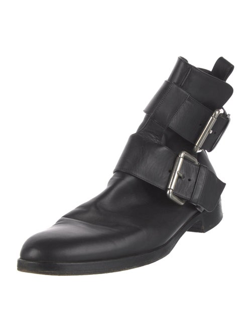 Pierre Hardy Leather Moto Boots