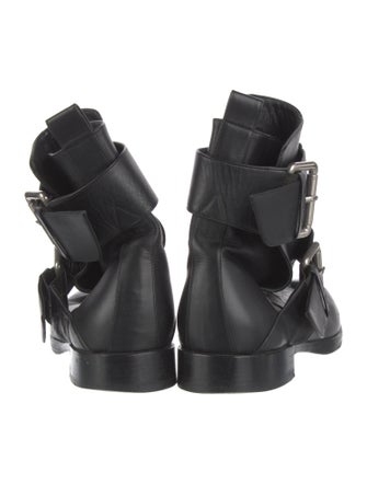 Pierre Hardy Leather Moto Boots