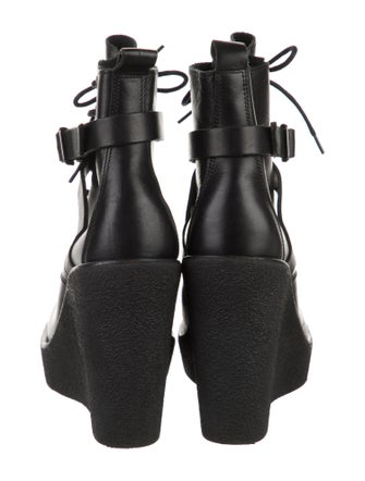Pierre Hardy Leather Lace-Up Boots