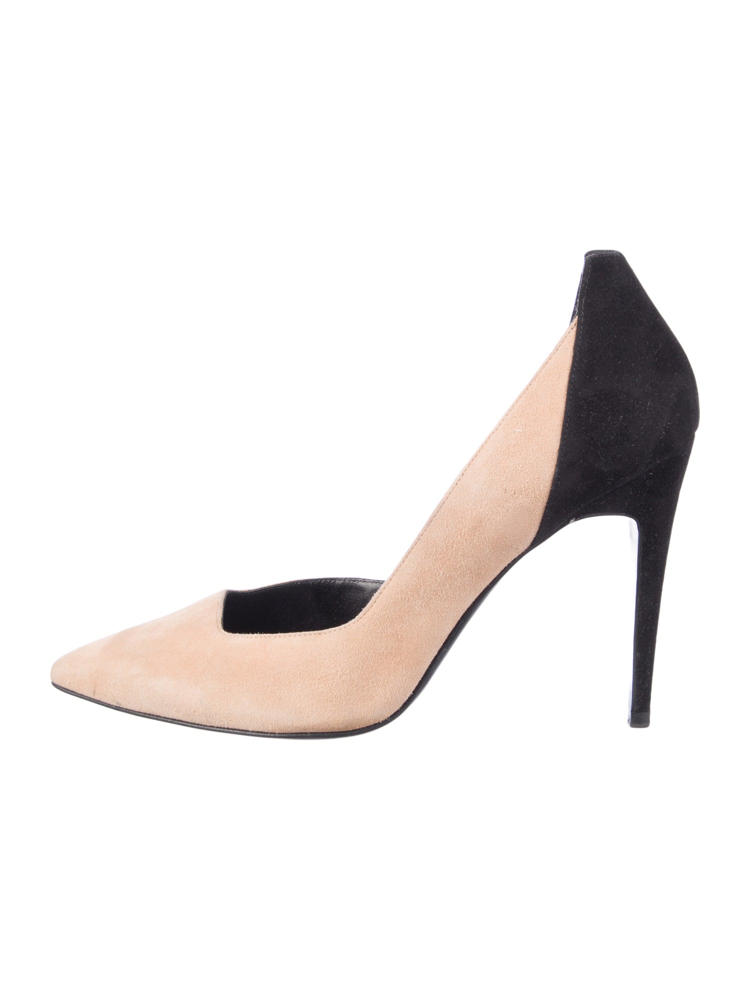Pierre Hardy Suede D'Orsay Pumps