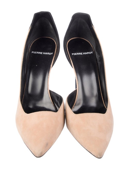 Pierre Hardy Suede D'Orsay Pumps